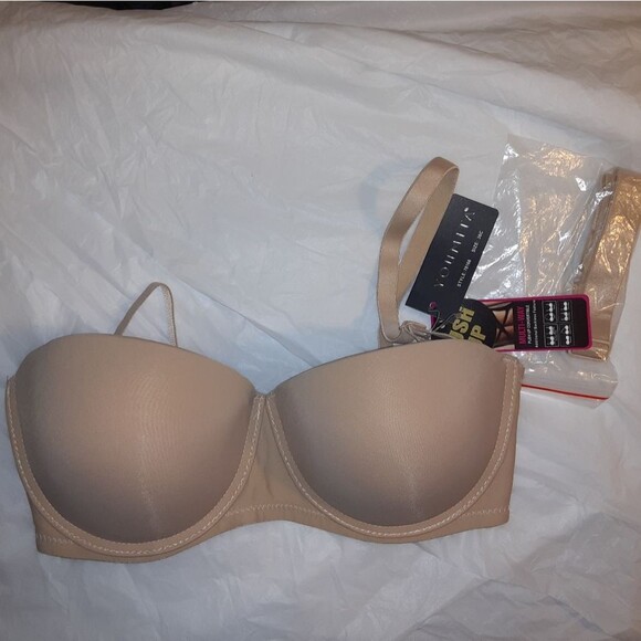 Youmita 38C Nude PushUp Bra w/Multiway Straps - Picture 10 of 12